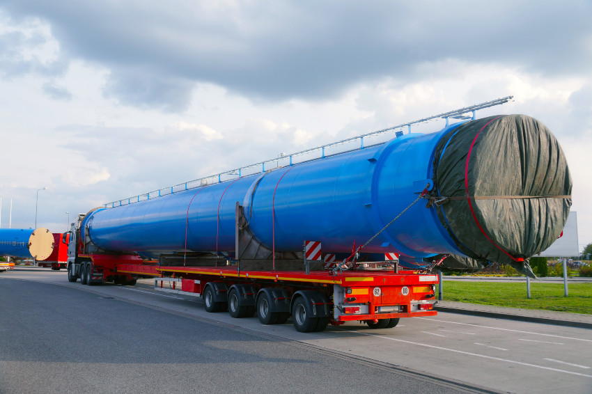 transport ładunków ponadgabarytowych